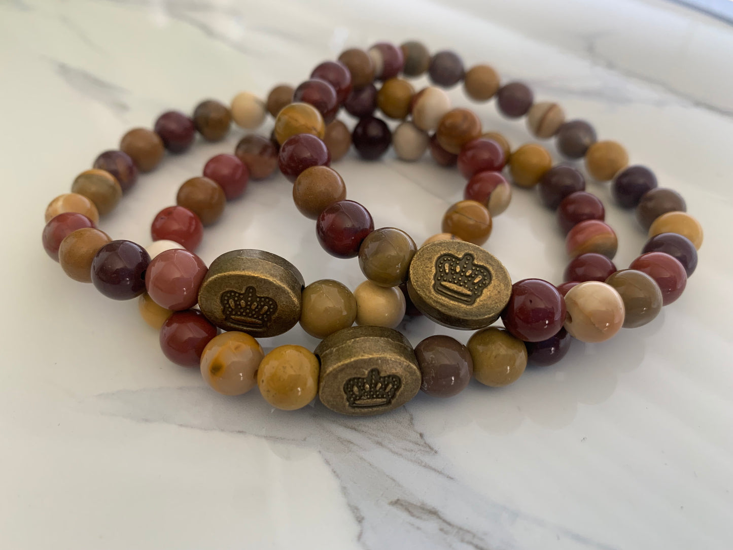 "Ngarra" Australian Mookaite Jasper Bracelet